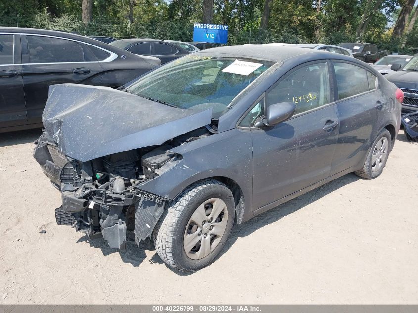 2016 Kia Forte Lx VIN: KNAFK4A62G5564130 Lot: 40226799