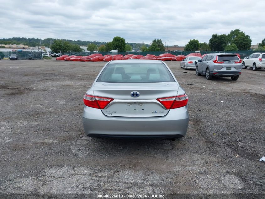 2015 Toyota Camry Hybrid Le VIN: 4T1BD1FK0FU174336 Lot: 40226819