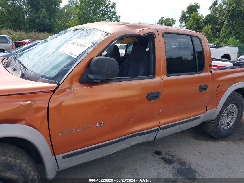 2000 Dodge Dakota Slt/Sport VIN: 1B7HG2AZ6YS629513 Lot: 40226820