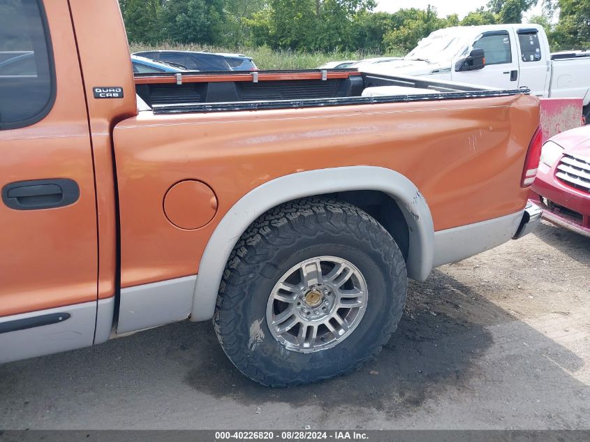 2000 Dodge Dakota Slt/Sport VIN: 1B7HG2AZ6YS629513 Lot: 40226820