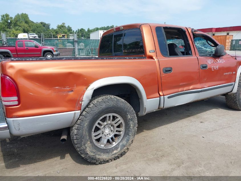 2000 Dodge Dakota Slt/Sport VIN: 1B7HG2AZ6YS629513 Lot: 40226820