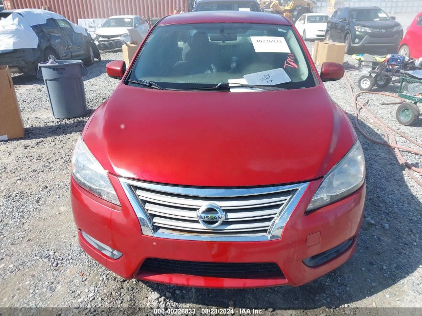 2013 Nissan Sentra Sv VIN: 3N1AB7AP8DL723187 Lot: 40226833