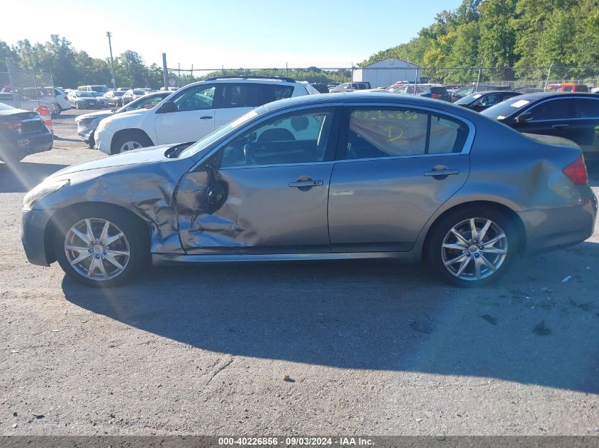 2010 Infiniti G37X VIN: JN1CV6AR4AM451833 Lot: 40226856