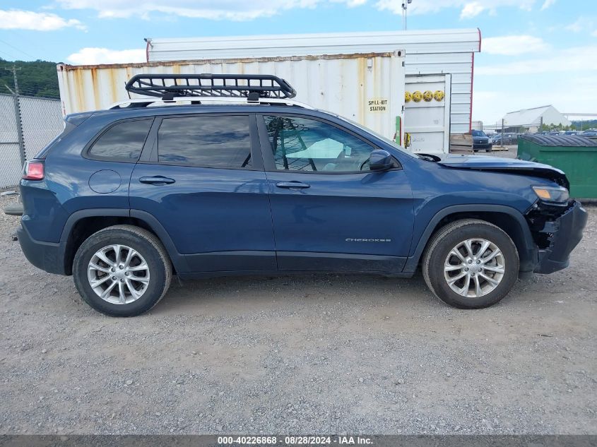 2021 Jeep Cherokee Latitude 4X4 VIN: 1C4PJMCBXMD115736 Lot: 40226868