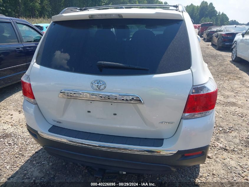 2012 Toyota Highlander Limited V6 VIN: 5TDDK3EH2CS139527 Lot: 40226895