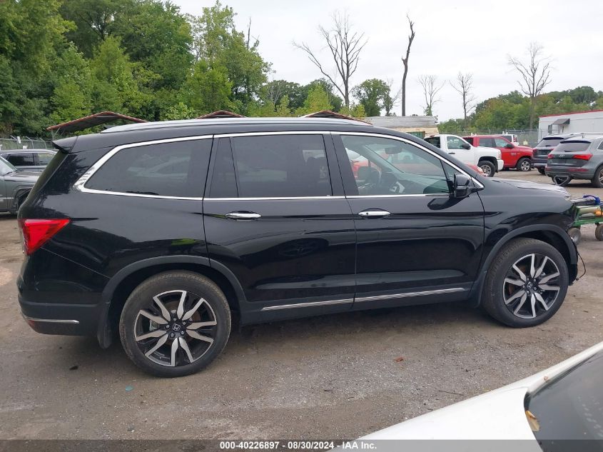 2021 Honda Pilot Awd Elite VIN: 5FNYF6H02MB070017 Lot: 40226897