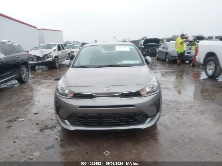 2021 Kia Rio S VIN: 3KPA24AD4ME393117 Lot: 40226921