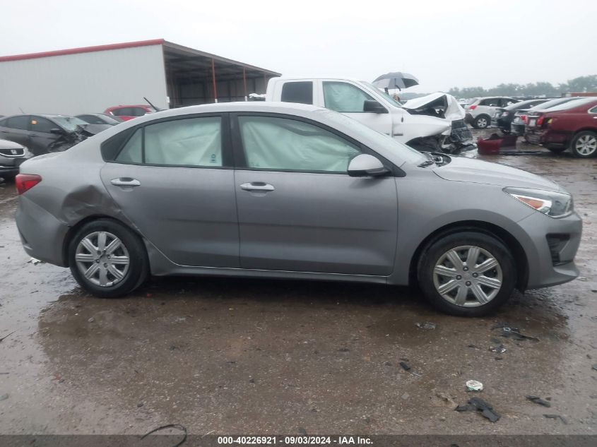 2021 Kia Rio S VIN: 3KPA24AD4ME393117 Lot: 40226921