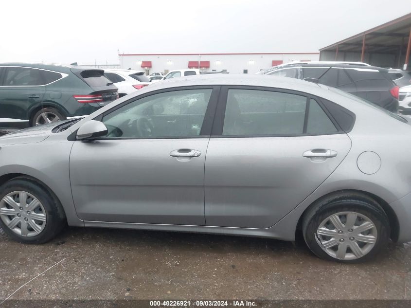 2021 Kia Rio S VIN: 3KPA24AD4ME393117 Lot: 40226921