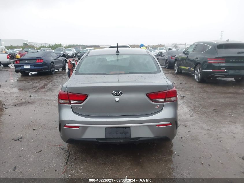 2021 Kia Rio S VIN: 3KPA24AD4ME393117 Lot: 40226921