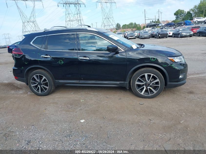 2019 Nissan Rogue Sl VIN: 5N1AT2MV1KC820243 Lot: 40226922