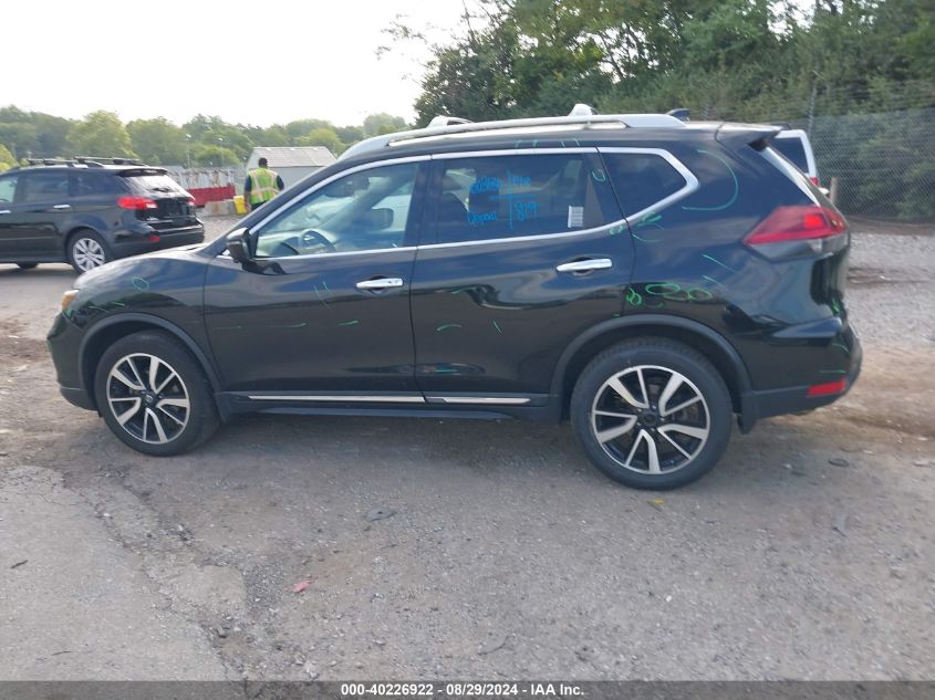 2019 Nissan Rogue Sl VIN: 5N1AT2MV1KC820243 Lot: 40226922