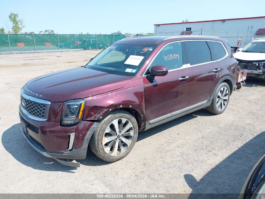 5XYP6DHC7LG093956 2020 KIA TELLURIDE - Image 2