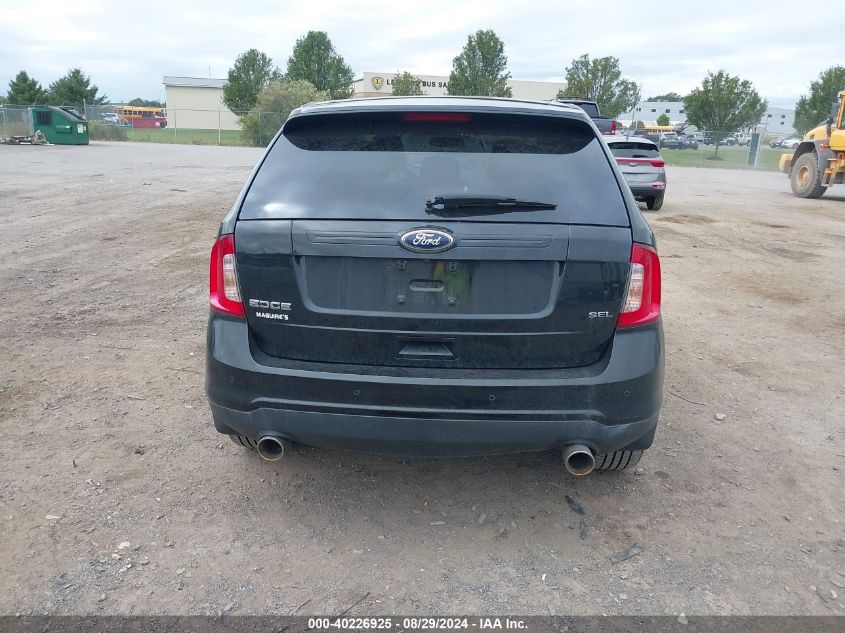 2013 Ford Edge Sel VIN: 2FMDK3JCXDBA25364 Lot: 40226925