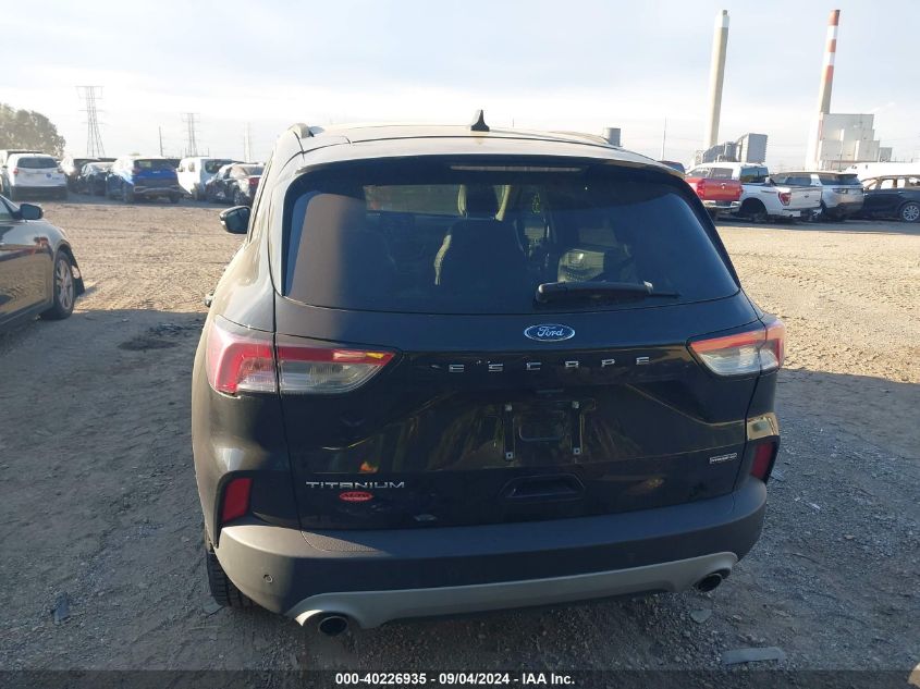 2020 Ford Escape Titanium Hybrid VIN: 1FMCU9DZ4LUB32556 Lot: 40226935