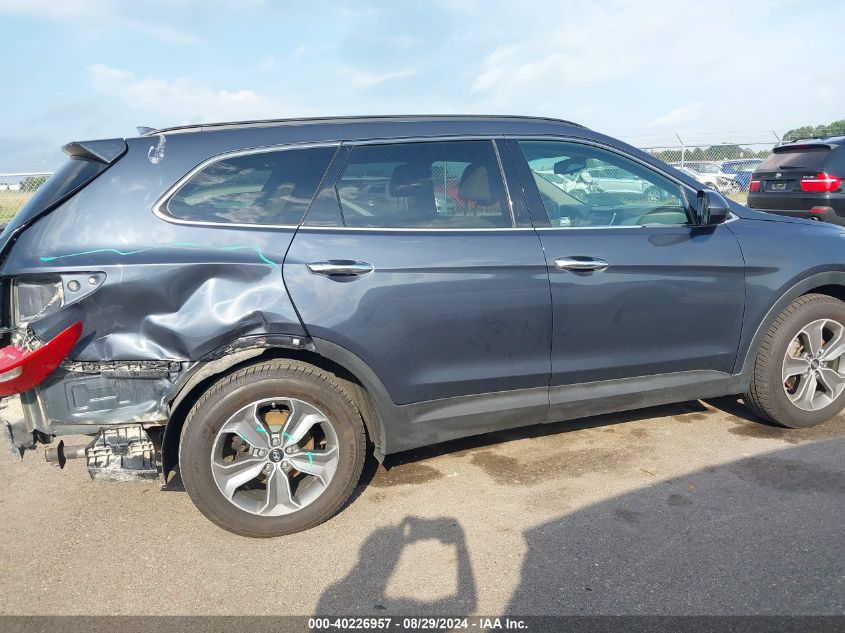 2016 Hyundai Santa Fe Se VIN: KM8SMDHF9GU146697 Lot: 40226957