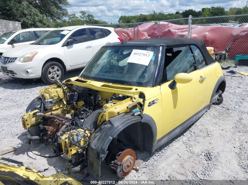 2005 Mini Cooper S VIN: WMWRH33535TK56192 Lot: 40227012