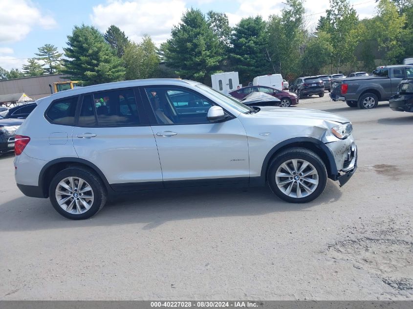 2017 BMW X3 XDRIVE28I - 5UXWX9C3XH0W74926