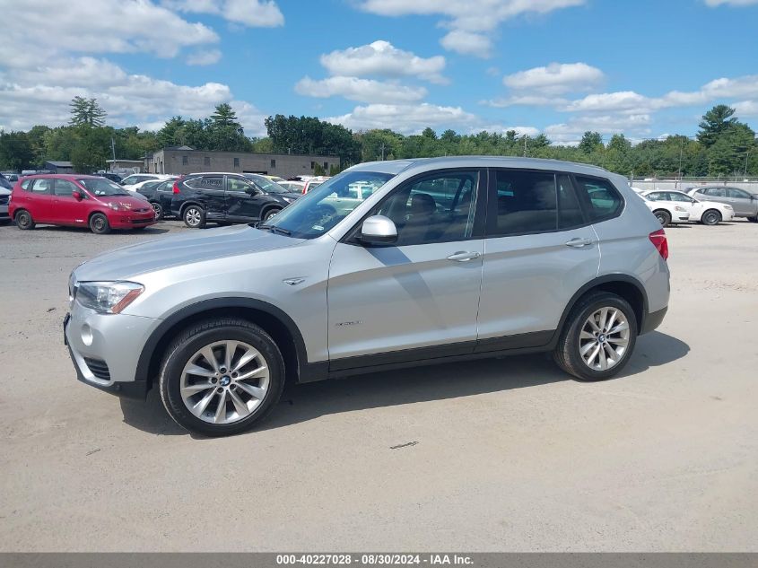 2017 BMW X3 XDRIVE28I - 5UXWX9C3XH0W74926