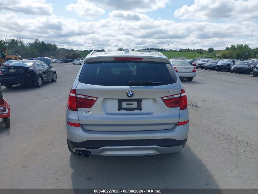 2017 BMW X3 XDRIVE28I - 5UXWX9C3XH0W74926