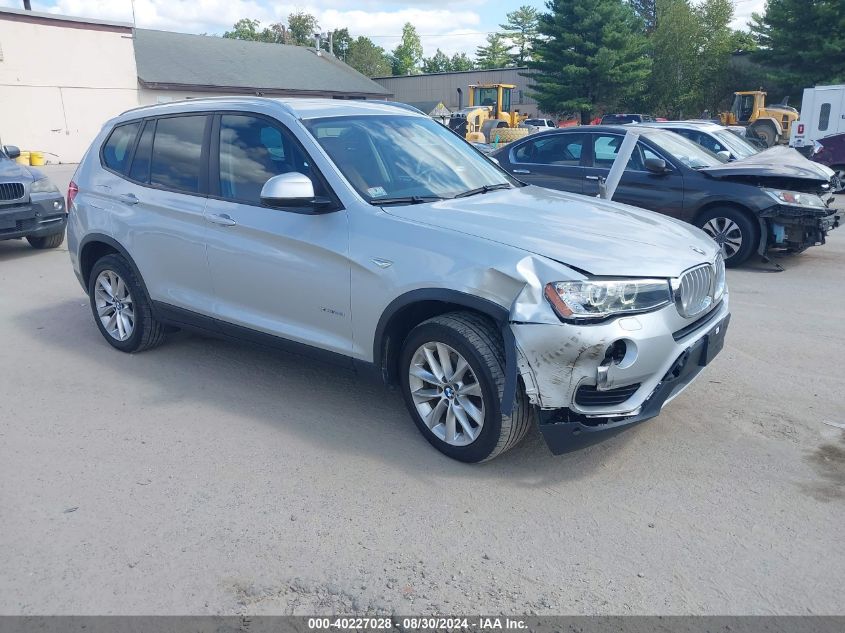 2017 BMW X3 XDRIVE28I - 5UXWX9C3XH0W74926