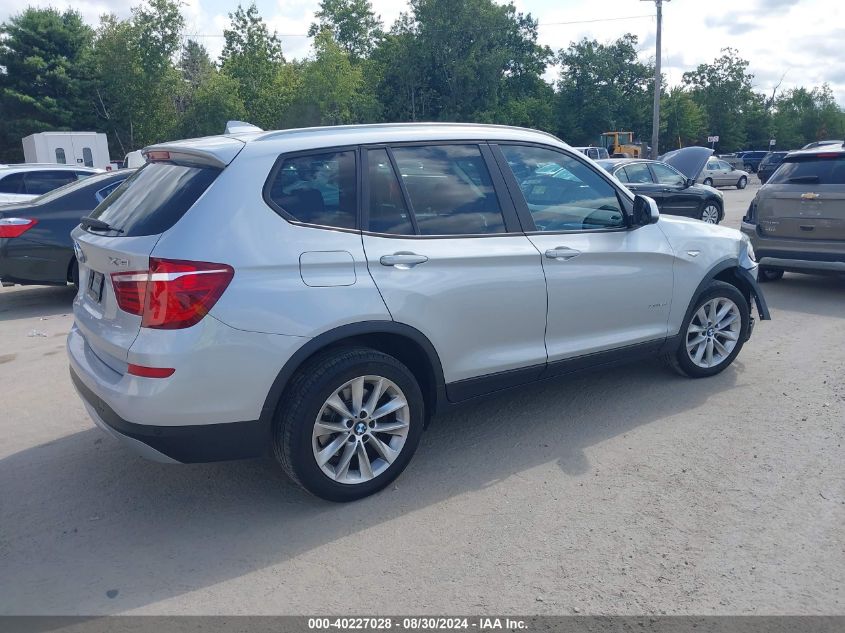 2017 BMW X3 XDRIVE28I - 5UXWX9C3XH0W74926