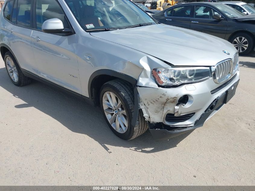 2017 BMW X3 XDRIVE28I - 5UXWX9C3XH0W74926