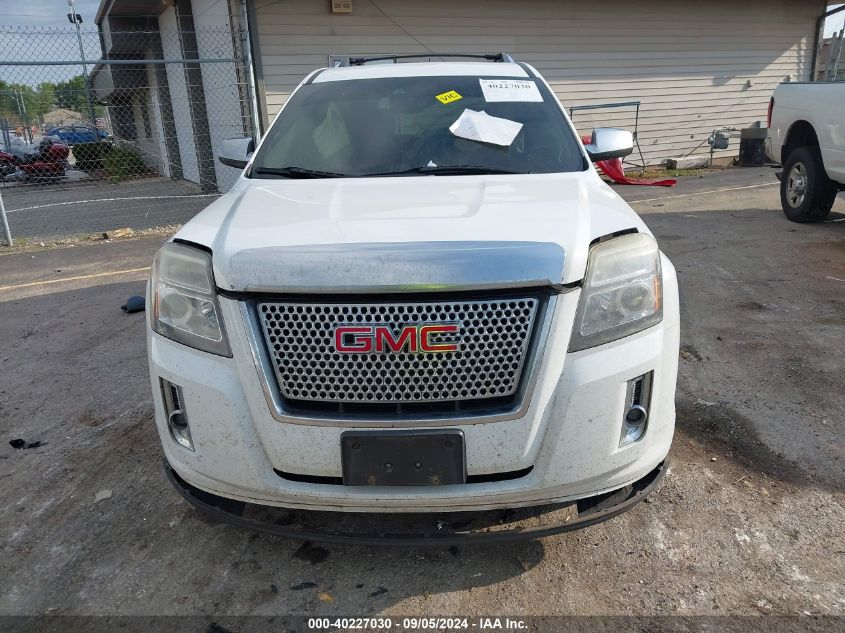 2013 GMC Terrain Denali VIN: 2GKFLZE33D6295928 Lot: 40227030