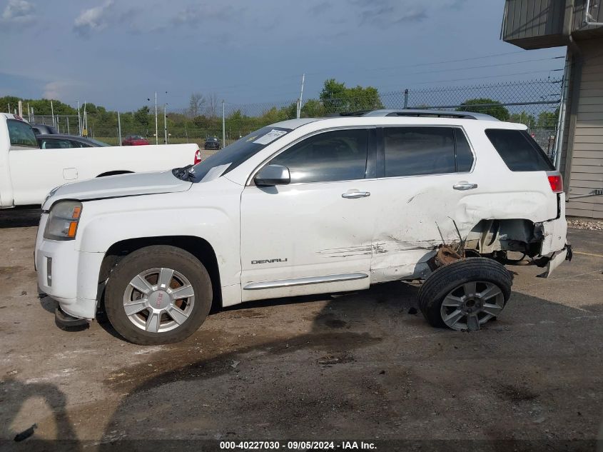 2013 GMC Terrain Denali VIN: 2GKFLZE33D6295928 Lot: 40227030