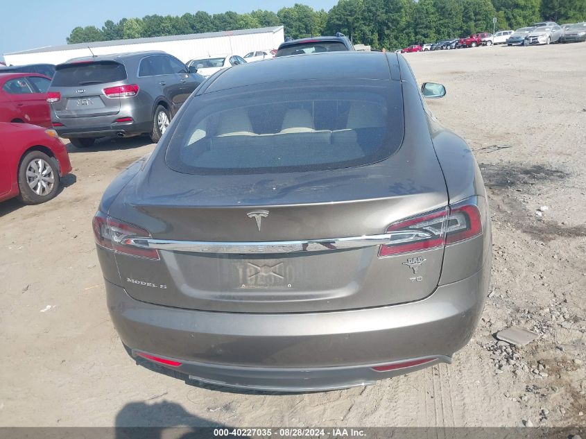 2016 Tesla Model S 60/70/75/85 VIN: 5YJSA1E1XGF126620 Lot: 40227035