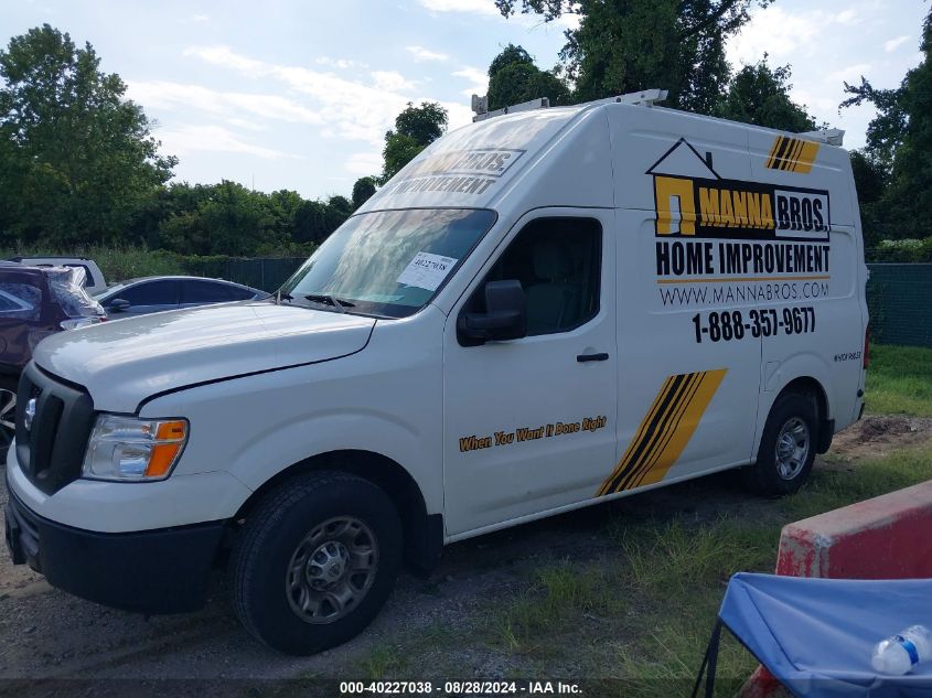 1N6BF0LY7JN814883 2018 Nissan Nv Cargo Nv2500 Hd Sv V6