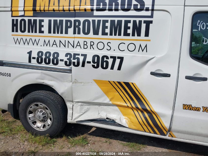 2018 NISSAN NV CARGO NV2500 HD SV V6 - 1N6BF0LY7JN814883