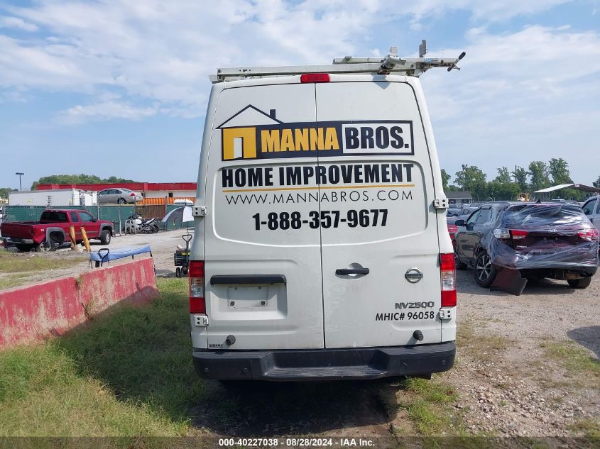 1N6BF0LY7JN814883 2018 Nissan Nv Cargo Nv2500 Hd Sv V6