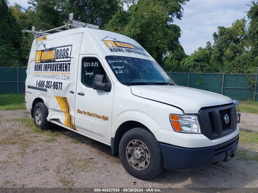 2018 NISSAN NV CARGO NV2500 HD SV V6 - 1N6BF0LY7JN814883