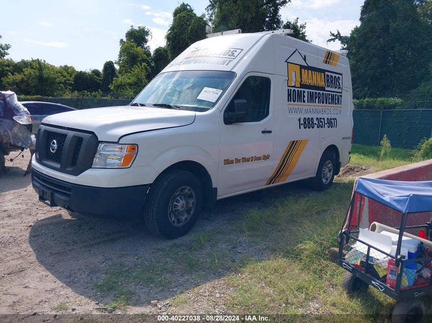 2018 NISSAN NV CARGO NV2500 HD SV V6 - 1N6BF0LY7JN814883
