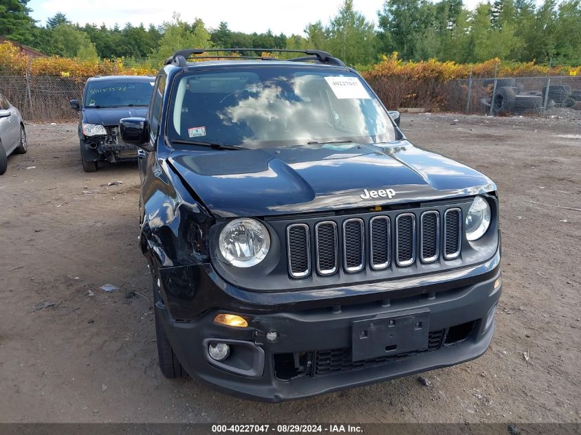 2017 Jeep Renegade Latitude 4X4 VIN: ZACCJBBB9HPF80973 Lot: 40227047