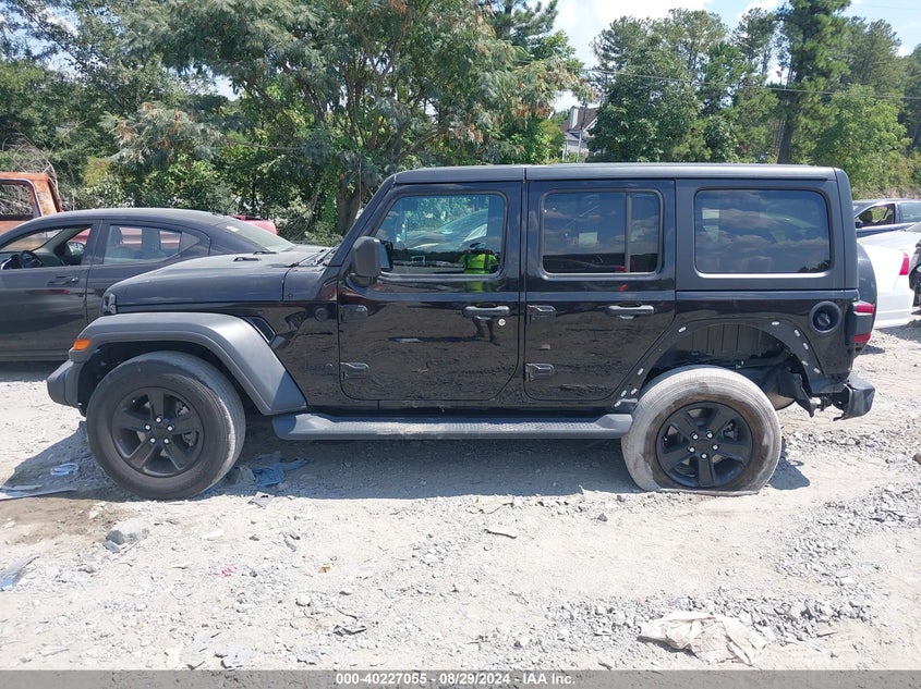 2021 JEEP WRANGLER UNLIMITED SPORT ALTITUDE 4X4 - 1C4HJXDN4MW740264