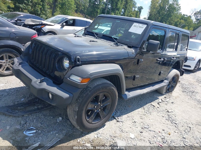2021 JEEP WRANGLER UNLIMITED SPORT ALTITUDE 4X4 - 1C4HJXDN4MW740264