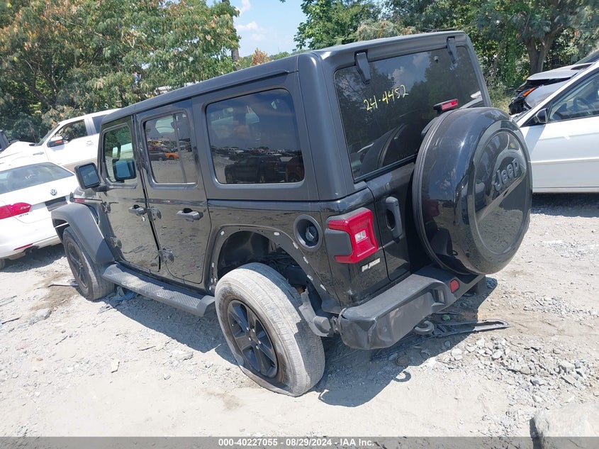 2021 JEEP WRANGLER UNLIMITED SPORT ALTITUDE 4X4 - 1C4HJXDN4MW740264