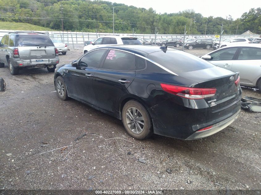 2018 KIA OPTIMA LX TURBO - 5XXGT4L13JG176591