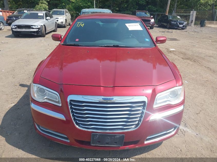 2012 Chrysler 300 VIN: 2C3CCAAG0CH312264 Lot: 40227068