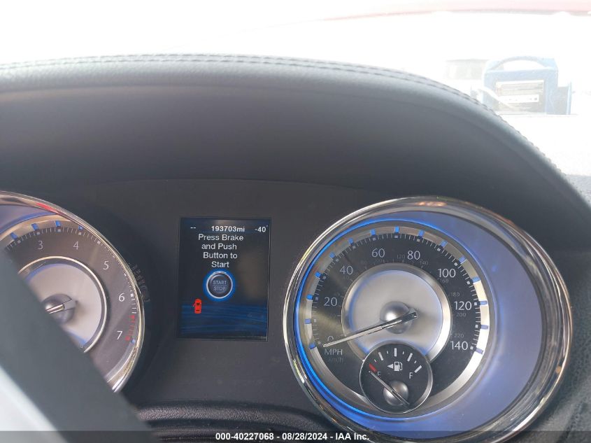 2012 Chrysler 300 VIN: 2C3CCAAG0CH312264 Lot: 40227068