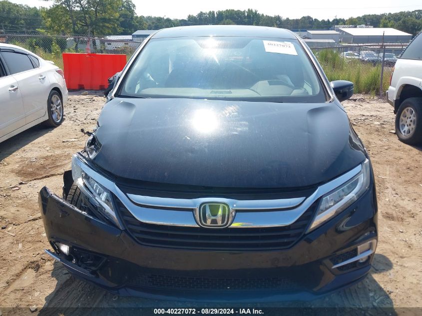 2018 Honda Odyssey Touring VIN: 5FNRL6H80JB007478 Lot: 40227072