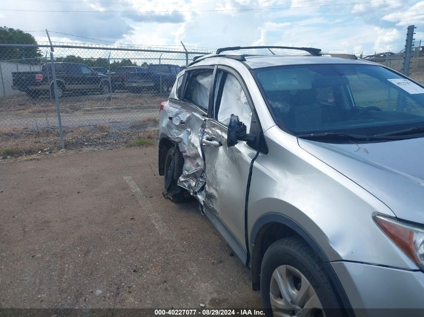 2015 Toyota Rav4 Le VIN: 2T3BFREV4FW347271 Lot: 40227077