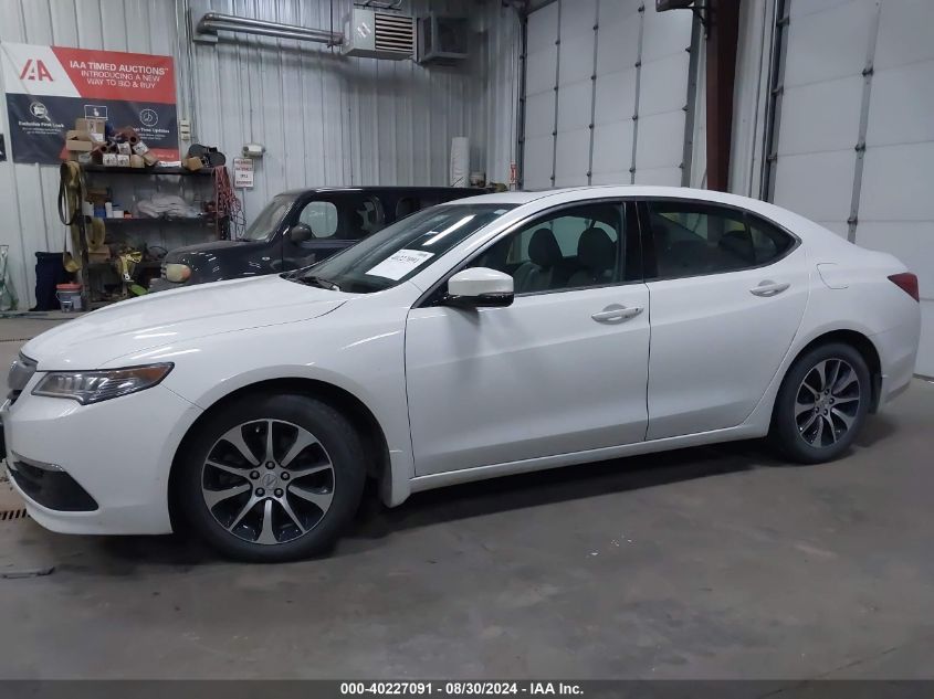 2015 Acura Tlx VIN: 19UUB1F32FA010116 Lot: 40227091