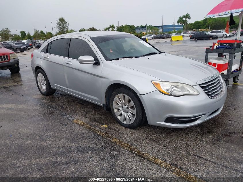 2012 Chrysler 200 Lx VIN: 1C3CCBAB5CN145417 Lot: 40227096