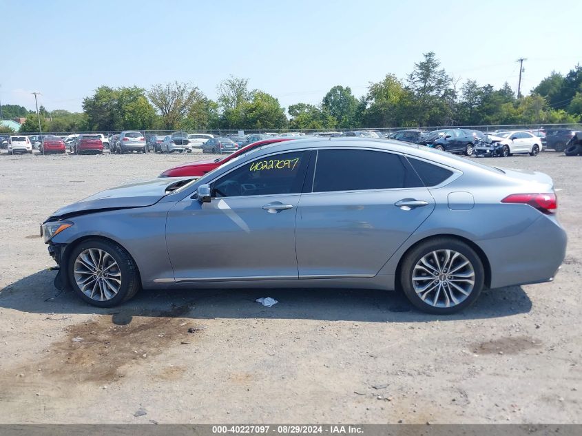 2016 Hyundai Genesis 3.8 VIN: KMHGN4JE0GU141814 Lot: 40227097