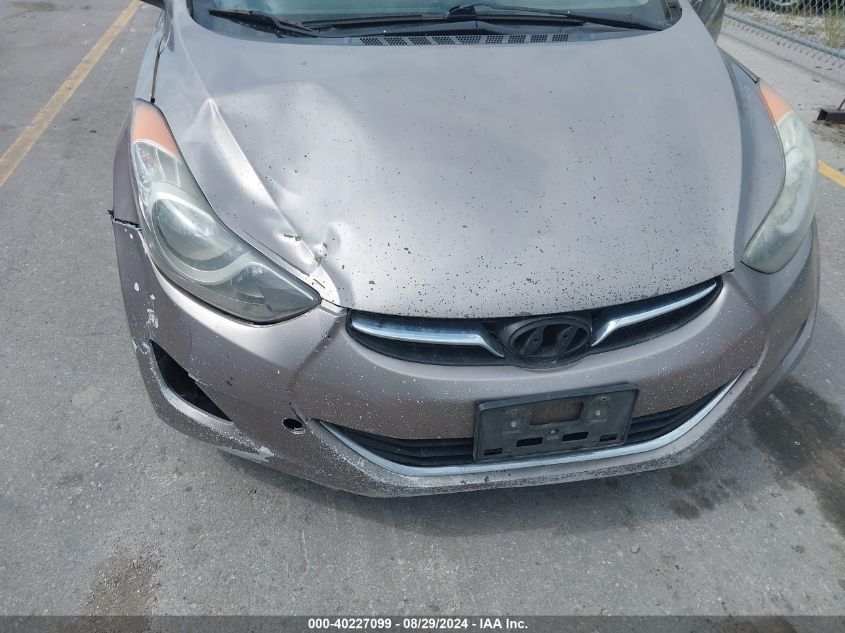 5NPDH4AE4DH332530 2013 Hyundai Elantra Gls