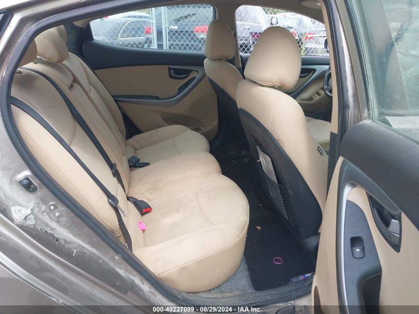 5NPDH4AE4DH332530 2013 Hyundai Elantra Gls