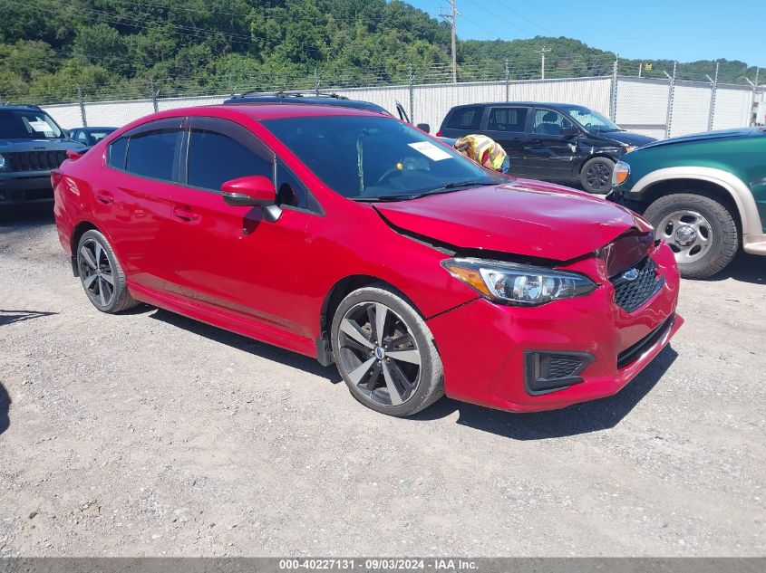 2017 SUBARU IMPREZA 2.0I SPORT - 4S3GKAK60H3627937